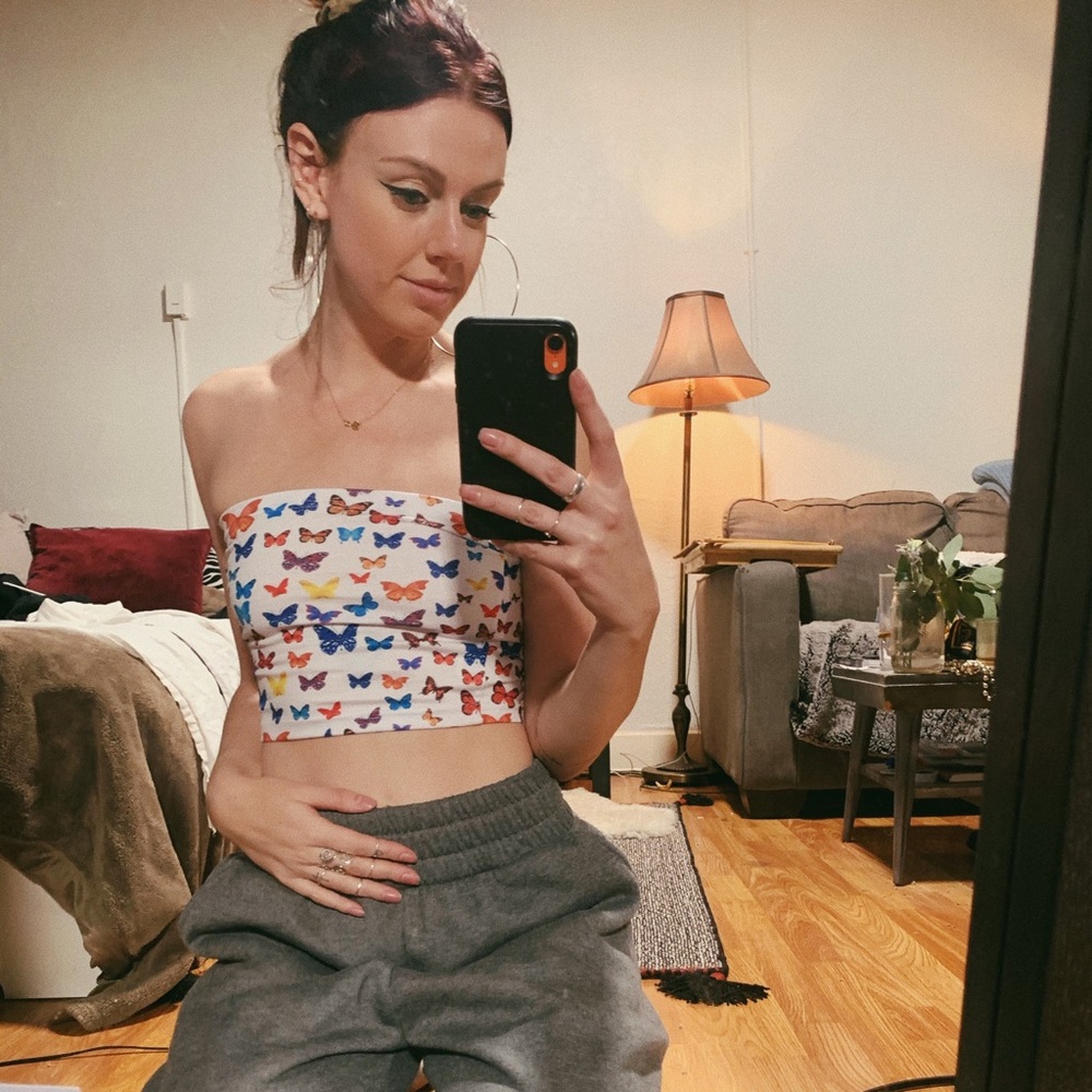 Butterfly Tube Top 🦋